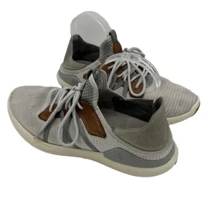 Olukai Mio Li Lace Up Men's Size 9 Shoes Mist Grey Comfort Sneakers