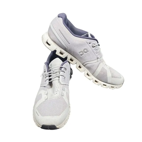 On Cloud 5 Lightweight Athletic Running Shoes Comfort Cushioned Gray Men's 9.5
