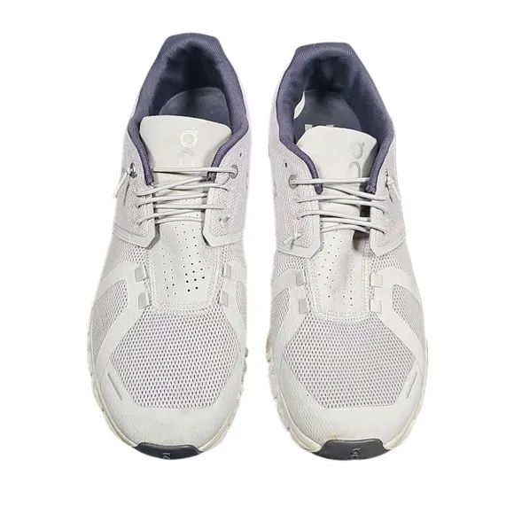 On Cloud 5 Lightweight Athletic Running Shoes Comfort Cushioned Gray Men's 9.5