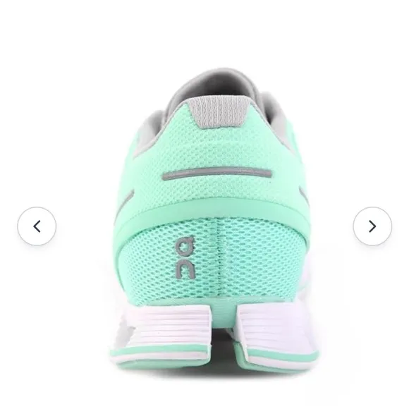 On Clouds of Comfort: Gently Loved Women's Size 8 Seafoam Green Shoes