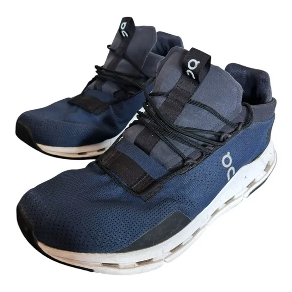 On Running Cloudnova Men's Blue Athletic Shoes Size 12