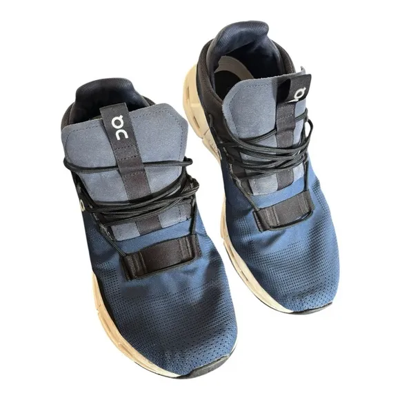 On Running Cloudnova Men's Blue Athletic Shoes Size 12