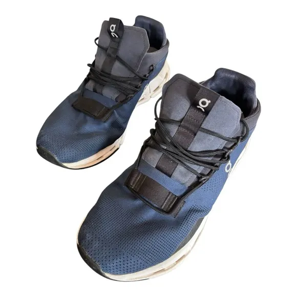 On Running Cloudnova Men's Blue Athletic Shoes Size 12