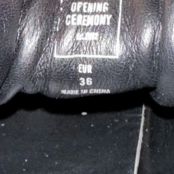 Opening ceremony  women Black Sneakers