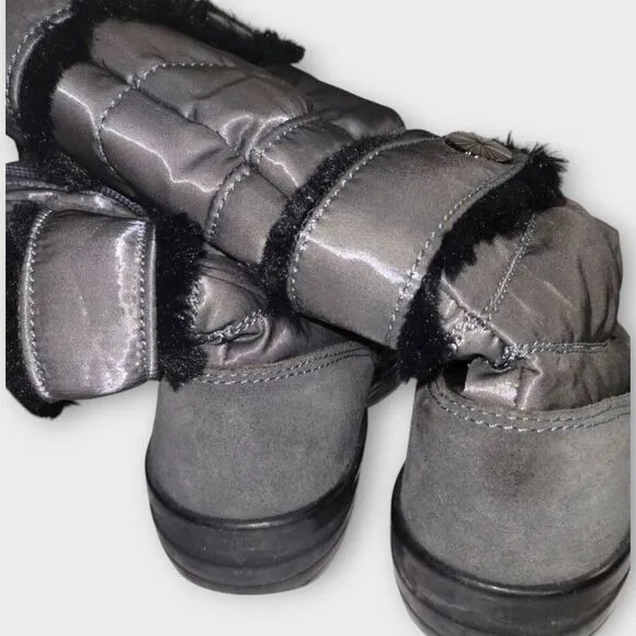 Pajar | Shoes | Pajar Carmin Tall Boots | Waterproof Faux Fur Sz 8.5 Gray Womens
