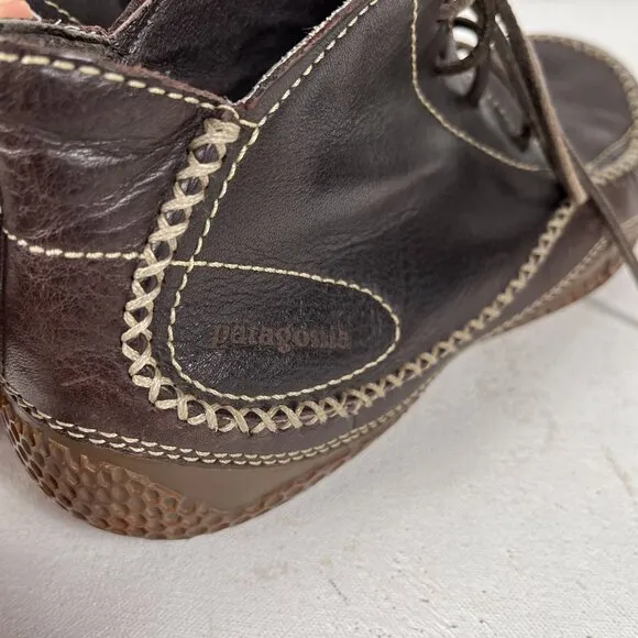 Patagonia Mens Dogwood Brown Ankle Boots Size 9