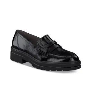 Paul Green‎ Women's Samone Black Patent Leather Loafer Flats 9.5 US/ 7AU, F 645