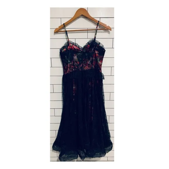 Pearl Georgina Chapman of Marchesa lace cocktail Dress 10