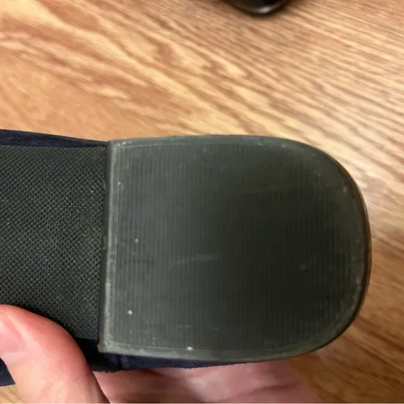 Pedro Anton Navy Women's Suede Shoes Flats Size 36 or  5.5-6.