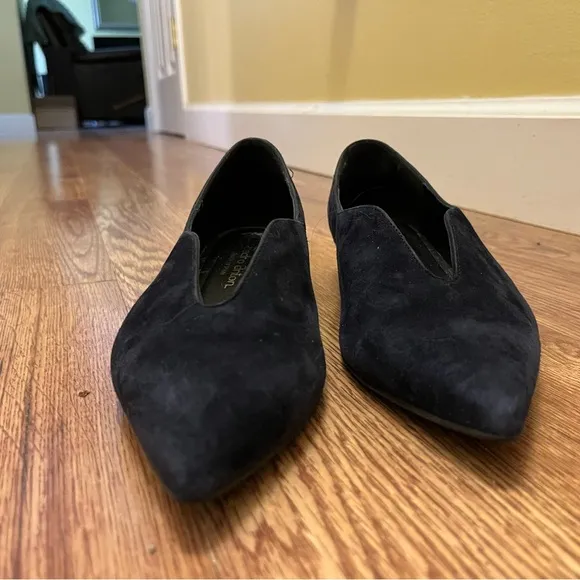 Pedro Anton Navy Women's Suede Shoes Flats Size 36 or  5.5-6.