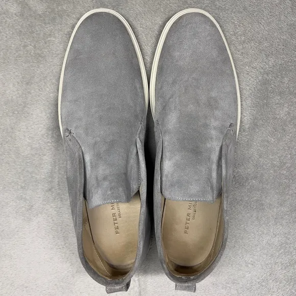 Peter Millar Excursionist Chukka Suede Boots Men's 10M Gray Golf Shoes