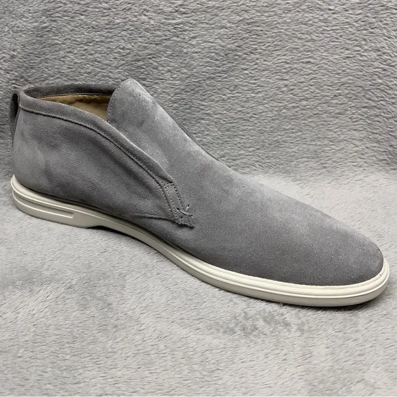 Peter Millar Excursionist Chukka Suede Boots Men's 10M Gray Golf Shoes