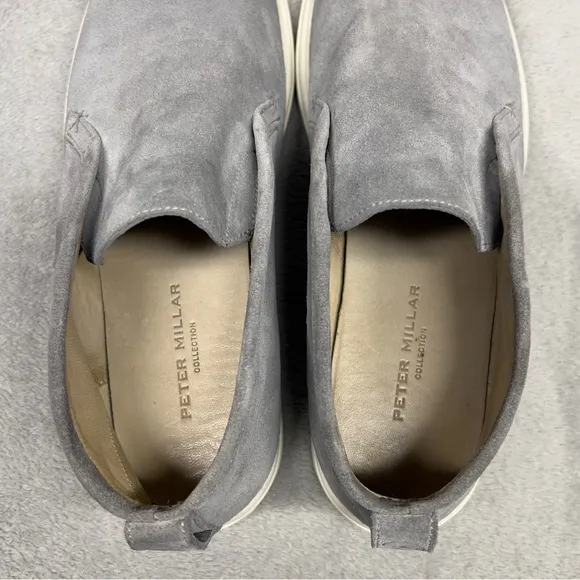 Peter Millar Excursionist Chukka Suede Boots Men's 10M Gray Golf Shoes