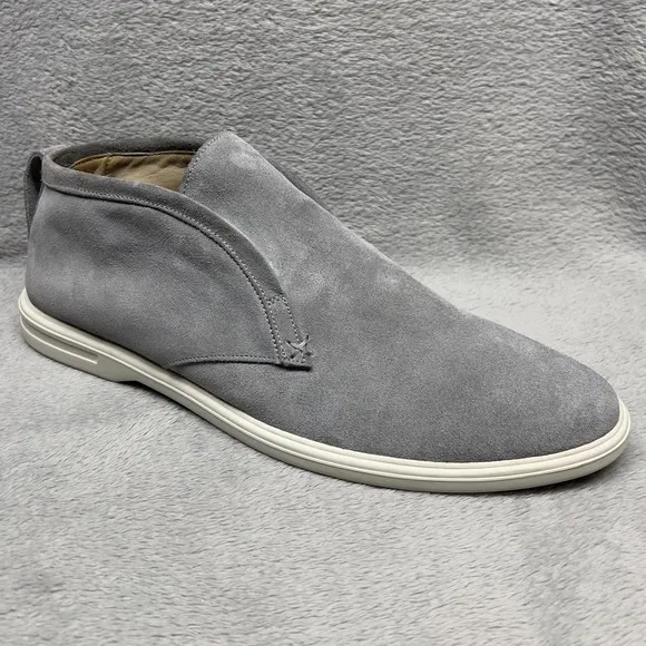 Peter Millar Excursionist Chukka Suede Boots Men's 10M Gray Golf Shoes