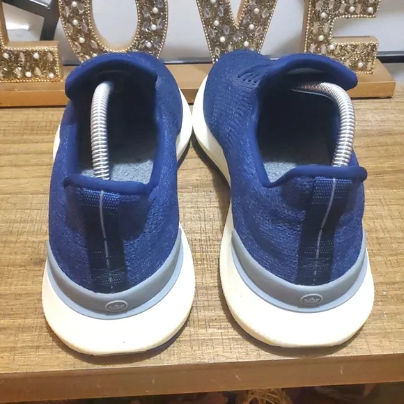 Peter Millar Hyperlight Apollo Men’s Blue Knit Comfort Slip On Sneaker Shoes 10