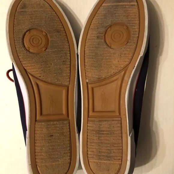 polo Ralph Lauren men's canvas casual boat shoes  size: 15D