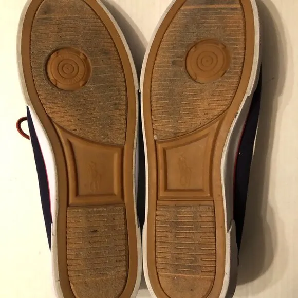 polo Ralph Lauren men's canvas casual boat shoes  size: 15D
