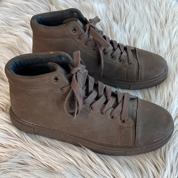 Porter &amp; Ash London Duke Ankle Boot Brown Shoe Mens Size 9