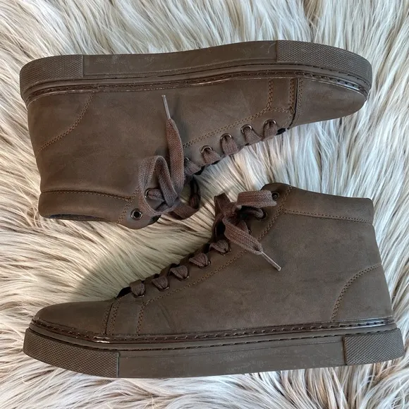 Porter &amp; Ash London Duke Ankle Boot Brown Shoe Mens Size 9