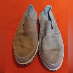 Prada Shoes Womens 6 gray slip-on sneakers flats casual size 36.5
