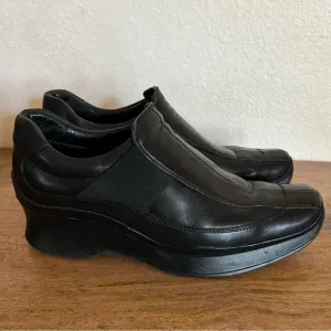 Prada Vintage 90’s Black leather boots Avantgarde Style Affliction Size 6