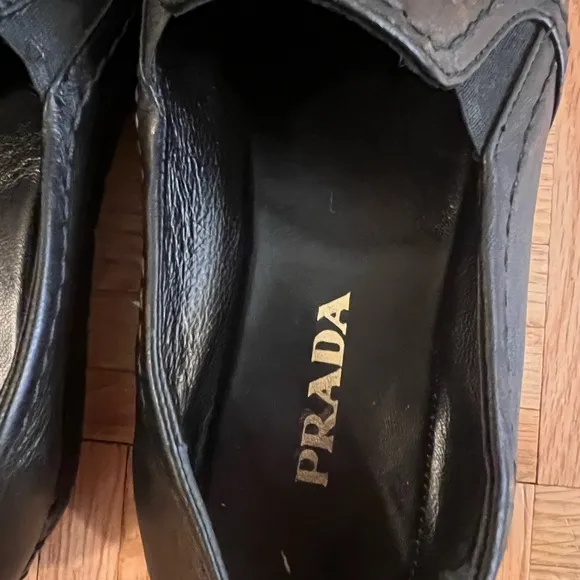 Prada Women's Black Shoes (lightly worn)