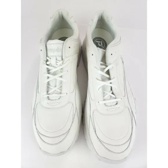 Propet Gordon Mens M2200 Size 15 M White Work/Duty Shoes Comfort Sneakers