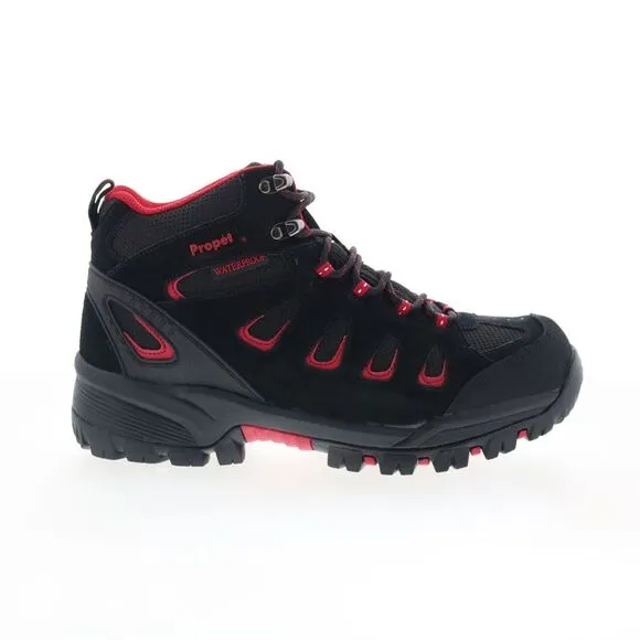 Propet Mens Ridge Walker Waterproof Black Boots (NWT)