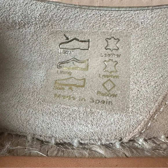 Rag &amp; Bone Leather soft espadrilles never worn