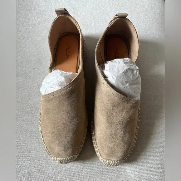 Rag &amp; Bone Leather soft espadrilles never worn