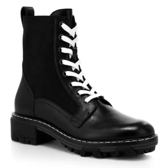 🌹RAG &amp; BONE🌹 Shiloh Lace Up Leather Combat Boots Size: 36.5