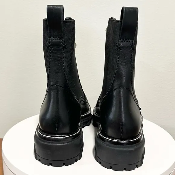 🌹RAG &amp; BONE🌹 Shiloh Lace Up Leather Combat Boots Size: 36.5