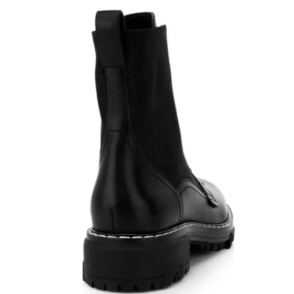 🌹RAG &amp; BONE🌹 Shiloh Lace Up Leather Combat Boots Size: 36.5