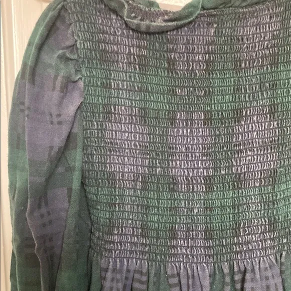 Ralph Lauren plaid dress with smocking