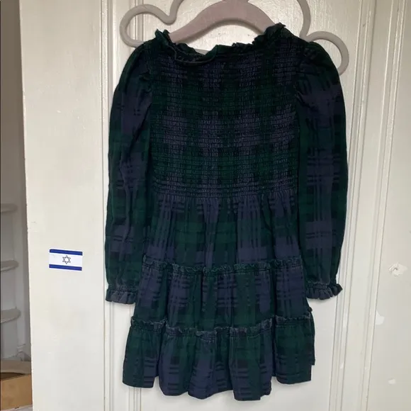 Ralph Lauren plaid dress with smocking