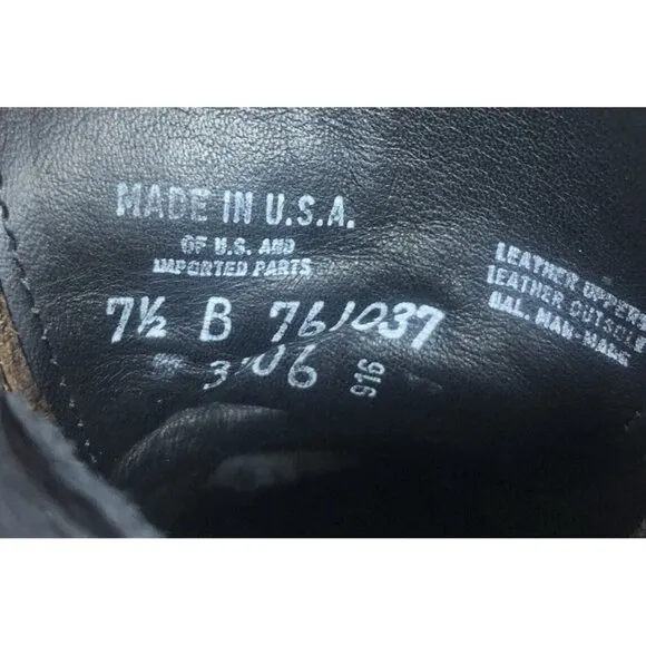 Red Wing Clara Heeled Lace Up Boots Womens Size 7.5 Leather 3406 Harness Brown