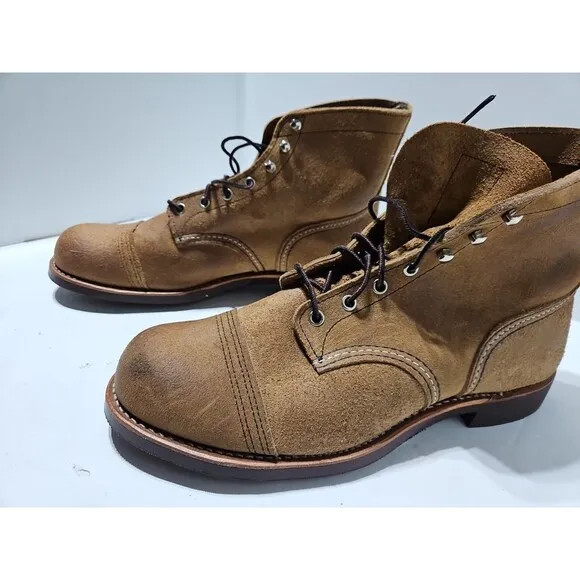 Red Wing Shoes 8083 Iron Ranger Boots - Hawthorne Muleskinner - Size 11 EUC