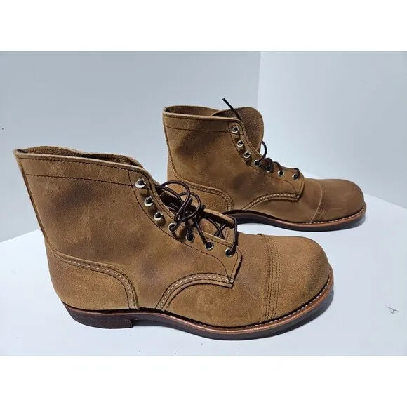Red Wing Shoes 8083 Iron Ranger Boots - Hawthorne Muleskinner - Size 11 EUC
