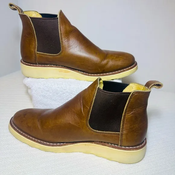 Red wing Shoes Classic Chelcea Brown Leather Men's boots