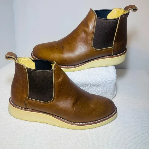 Red wing Shoes Classic Chelcea Brown Leather Men's boots