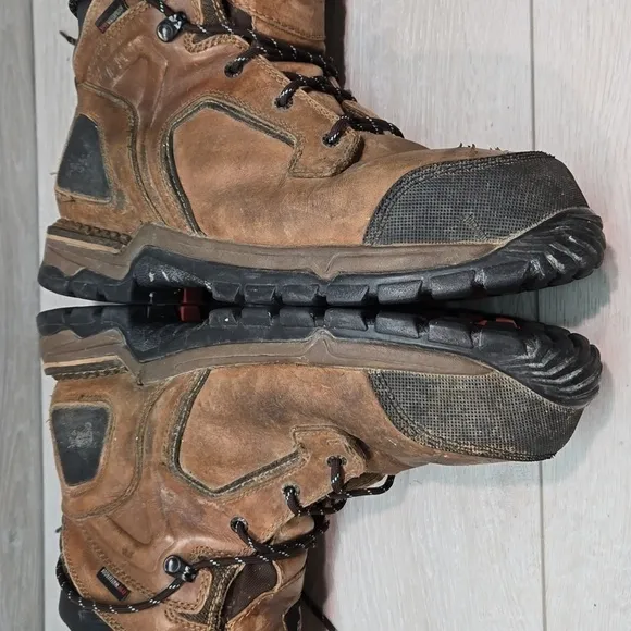 Red Wing Shoes Mens 2401 Steel Toe High Sneakers Leather Boots shoes sz 12D