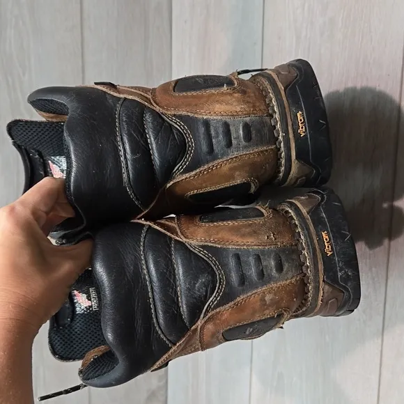 Red Wing Shoes Mens 2401 Steel Toe High Sneakers Leather Boots shoes sz 12D