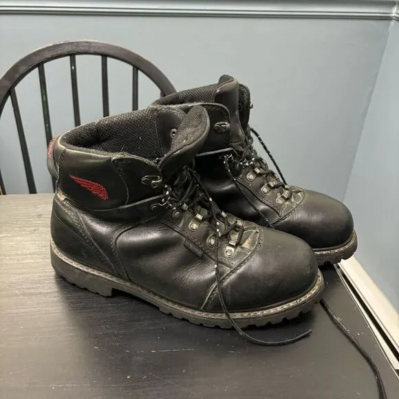 Red Wing Shoes Mens ASTM F 2413-05 MT/75 Metguard Steel Toe Boot Size 10.5 Mediu