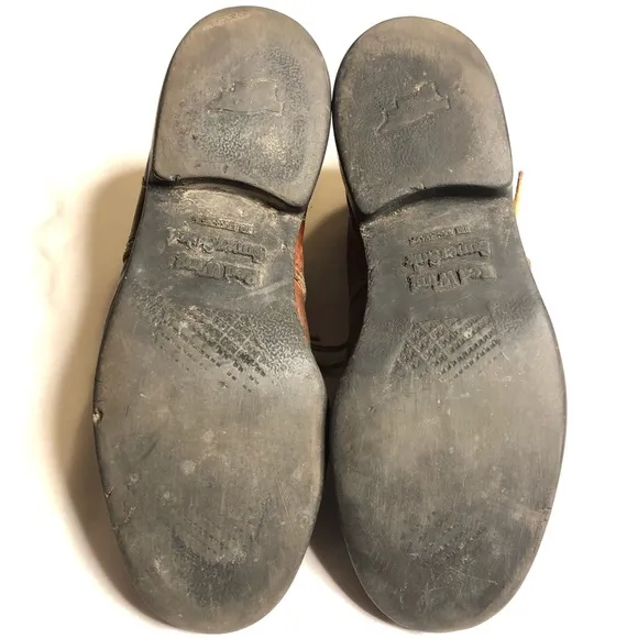 Red Wing shoes vintage brown leather supersole 204 boots 🥾