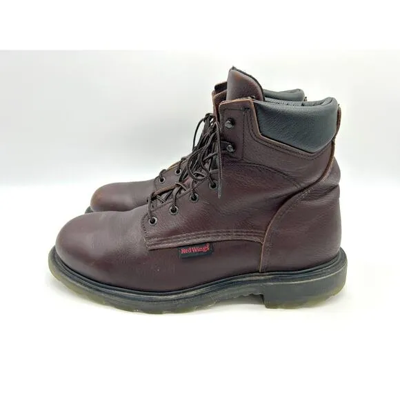 Red Wing Shoes Work Boots 606 ASTM F2892-18 EH Sz 13 E2 EUC Redwings