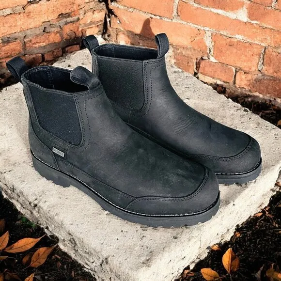 REDHEAD MEN'S BOOTS SERIES 61 ROMEO BLACK 10M NEW IN BOX VIBRAM OUTSOLES 3990540