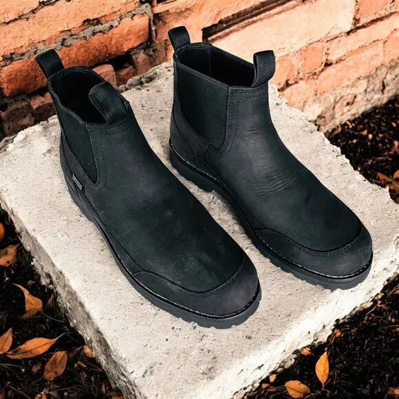 REDHEAD MEN'S BOOTS SERIES 61 ROMEO BLACK 10M NEW IN BOX VIBRAM OUTSOLES 3990540