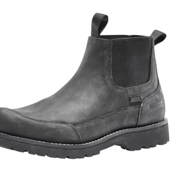 REDHEAD MEN'S BOOTS SERIES 61 ROMEO BLACK 10M NEW IN BOX VIBRAM OUTSOLES 3990540