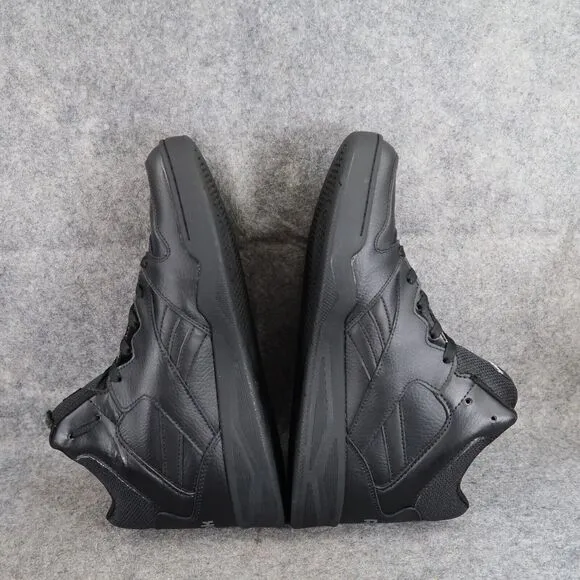 Reebok Shoes Mens 10.5 Sneakers High Top Classic Street Style Logo Black Comfort