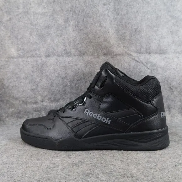 Reebok Shoes Mens 10.5 Sneakers High Top Classic Street Style Logo Black Comfort
